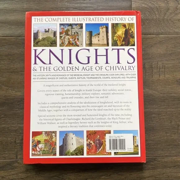 THE COMPLETE ILLUSTRATED HISTORY OF KNIGHTS Hard Cover Book by Charles Phillips - Picture 3 of 8